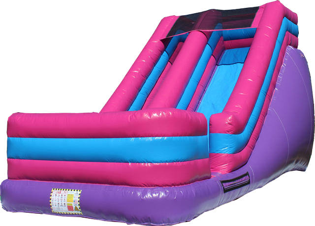 Pink and Purple Dry Slide